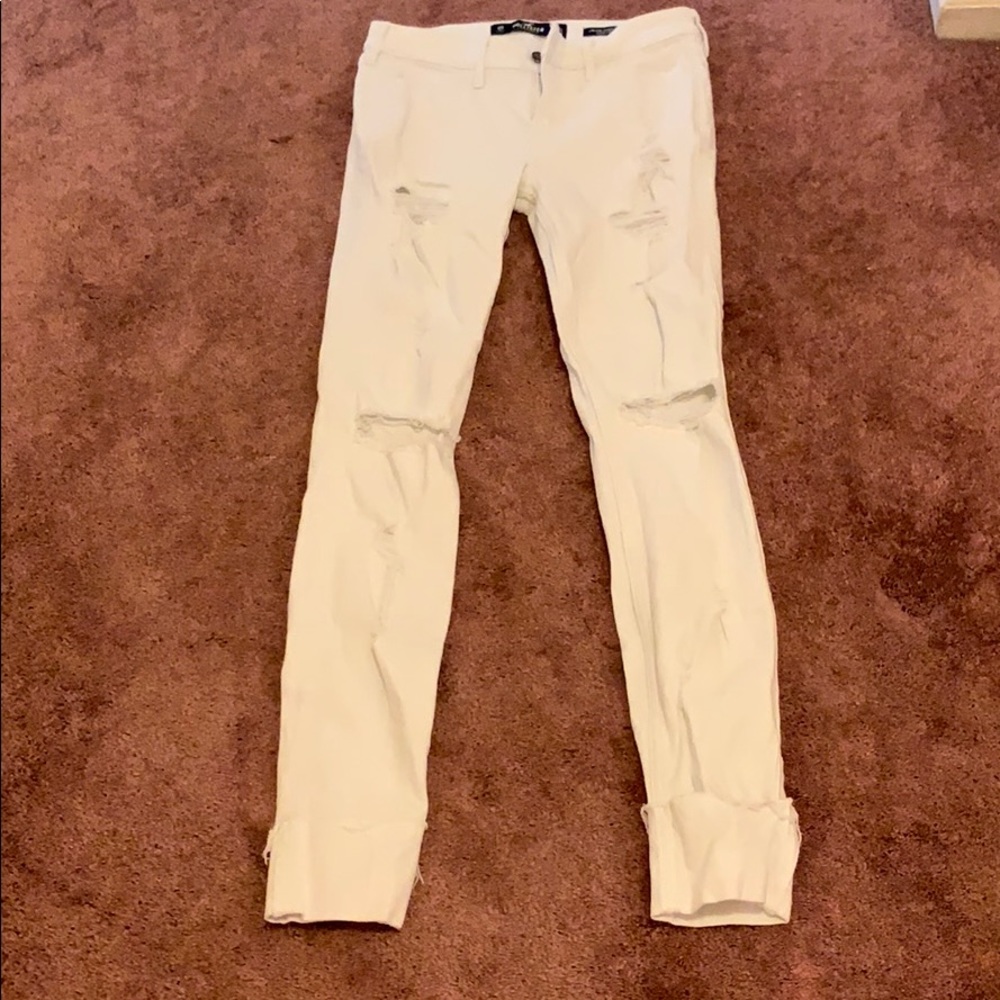 Hollister low rise skinny jeans size 0